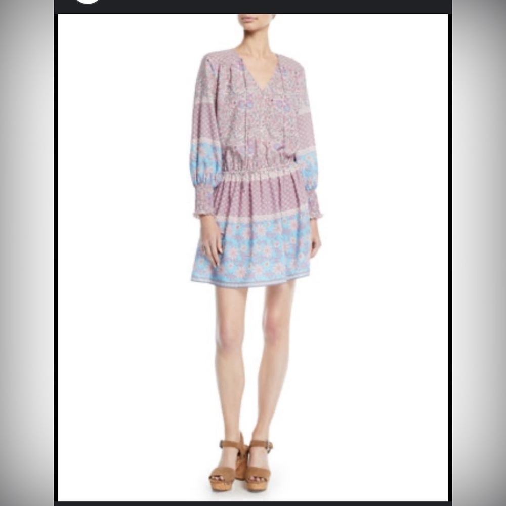 NWT Shoshanna Torrance V-neck BoHo floral dress